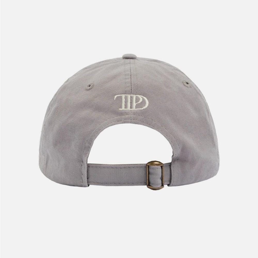 Taylor Swift The Tortured Poets Department Gray Dad Hat - Picture 2 of 2